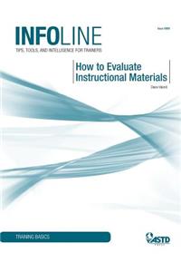 How to Evaluate Instructional Materials