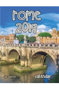 Rome 2019 Calendar (UK Edition)