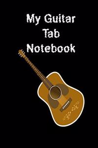 My Guitar Tab Notebook
