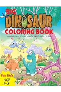 Big Dinosaur Coloring Book