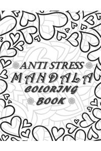 Anti Stress MANDALA Coloring Book