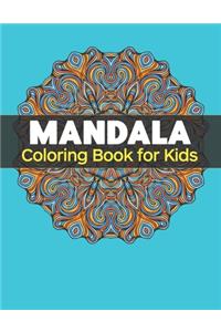 Mandala Coloring Book for Kids