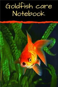 Goldfish Care Notebook