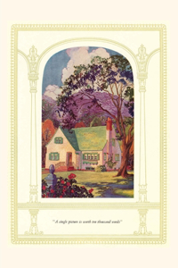 Vintage Journal Quaint Cottage House