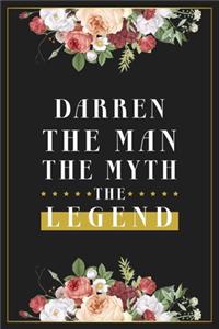 Darren The Man The Myth The Legend