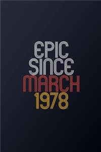 Epic Since March 1978