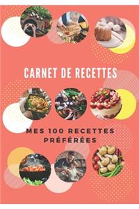Mon carnet de recette