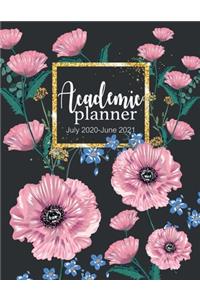 Academic planner July 2020-June 2021