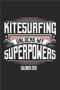 Kitesurfing Unlocks My Superpowers Calender 2020