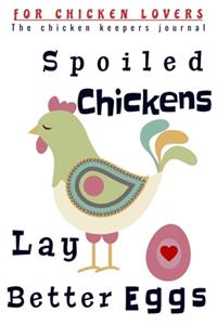 Spoiled Chickens Lay Better Eggs