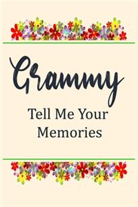 Grammy Tell Me Your Memories Gift Idea Journal
