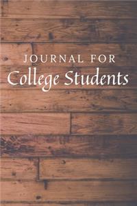 Journal For College Students