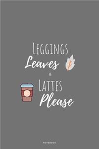 Legging Leaves & Lattes Please