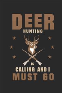 Deer Hunting is calling and I must go