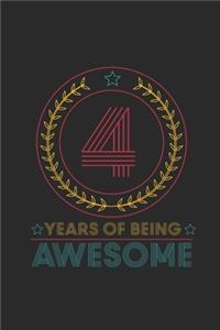 4 Years Of Being Awesome