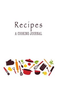 Recipes A Cooking Journal