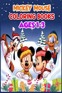 Mickey Mouse Coloring Books Ages 1-3