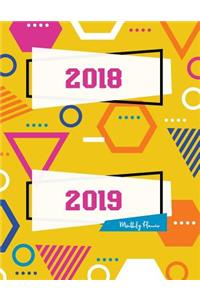 2018 - 2019 Monthly Planner