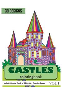 Castles Coloring Book