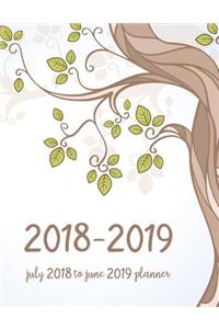 July 2018 To June 2019 Planner