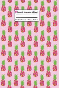 Pineapple Composition Notebook