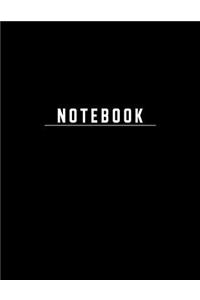 Notebook: Unlined Notebook - Large (8.5 X 11 Inches) - 112 Pages