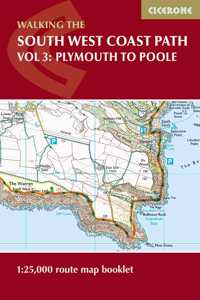 South West Coast Path Map Booklet - Vol 3: Plymouth to Poole