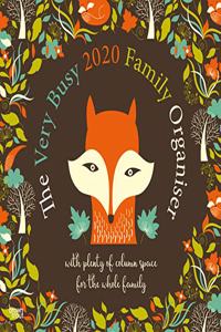 The Very Busy Family Organiser 2020 Square Family Organiser