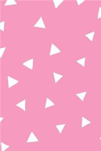 Minimimalist Small Triangle Journal: Ballet Slipper