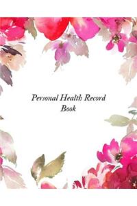 Personal Health Record Book