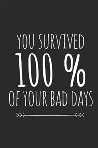 You Survived 100% of Your Bad Days