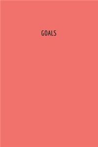 Goals Journal