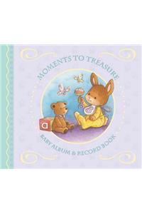 Moments to Treasure: Baby Album & Record Book