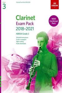 Clarinet Exam Pack 2018-2021, ABRSM Grade 3