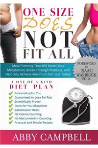 One Size Does Not Fit All Diet Plan