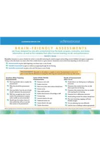 Brain-Friendly Assessments Quick Reference Guide