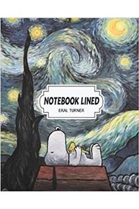 Notebook Lined Snoopy 02