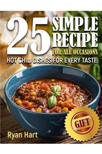 Hot chili dishes for every taste.