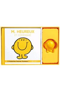 100% Bonne Humeur - M. Heureux Et Compagnie - Coffret Livre + Figurine