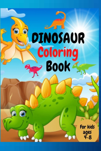 Dinosaur Coloring Book For Kids