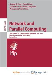 Network and Parallel Computing