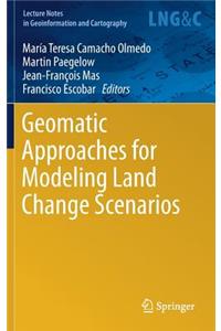 Geomatic Approaches for Modeling Land Change Scenarios