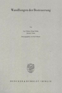 Wandlungen Der Besteuerung