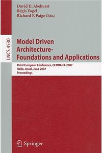 Model Driven Architecture - Foundations and Applications