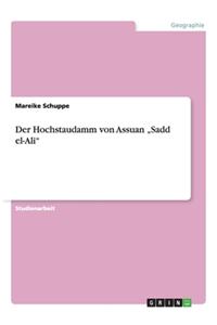 Der Hochstaudamm von Assuan 