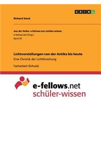 Lichtvorstellungen von der Antike bis heute