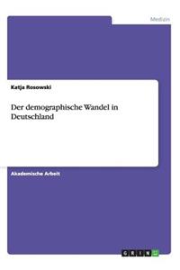 Der demographische Wandel in Deutschland