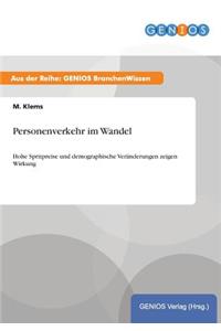 Personenverkehr im Wandel