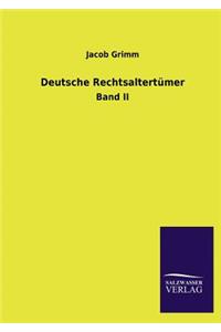 Deutsche Rechtsaltertumer