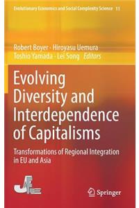 Evolving Diversity and Interdependence of Capitalisms